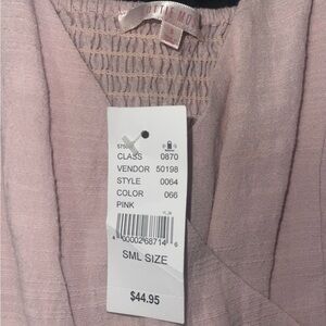 PacSun Dusty Pink V-Neck Dress